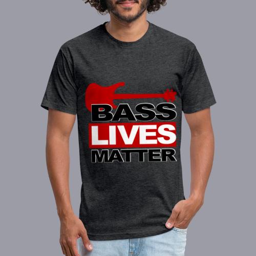 BASS LIVES MATTER - Unisex Poly/Cotton T-Shirt