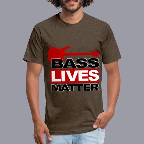 BASS LIVES MATTER - Unisex Poly/Cotton T-Shirt
