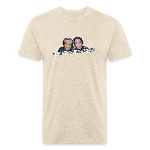 GREAT POINT, TONY! (with glow) - Unisex Poly/Cotton T-Shirt