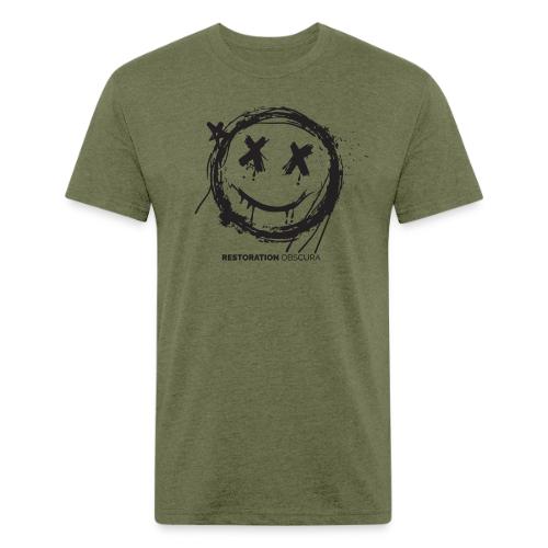 RO Happy Face X - Unisex Poly/Cotton T-Shirt