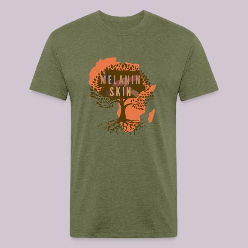 Melanin Skin - Unisex Poly/Cotton T-Shirt