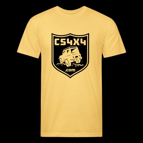 CS4x4 Black Shield - Unisex Poly/Cotton T-Shirt