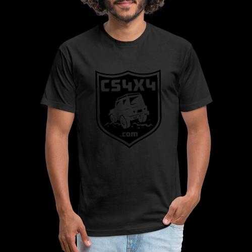CS4x4 Black Shield - Unisex Poly/Cotton T-Shirt