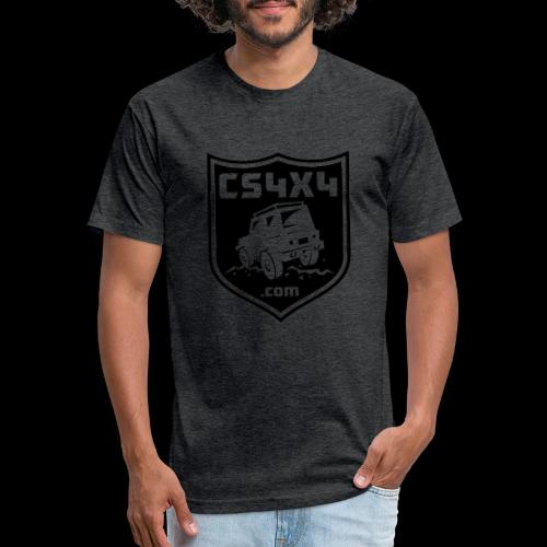 CS4x4 Black Shield - Unisex Poly/Cotton T-Shirt