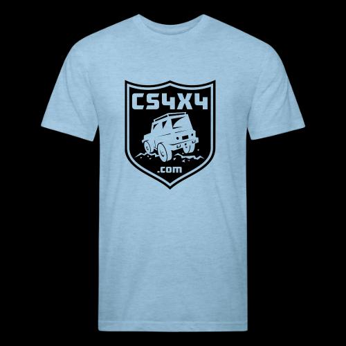 CS4x4 Black Shield - Unisex Poly/Cotton T-Shirt