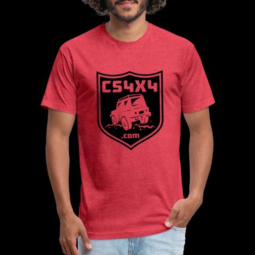 CS4x4 Black Shield - Unisex Poly/Cotton T-Shirt