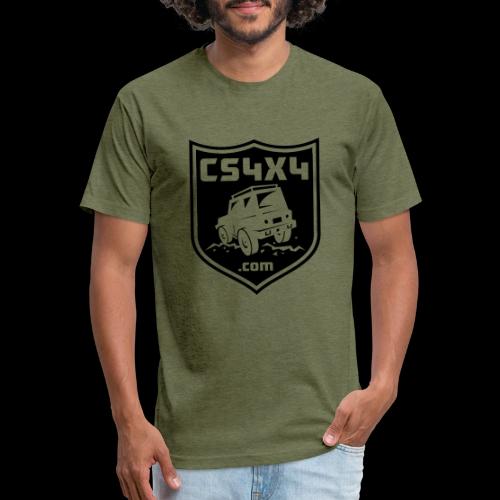 CS4x4 Black Shield - Unisex Poly/Cotton T-Shirt