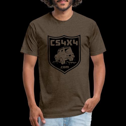 CS4x4 Black Shield - Unisex Poly/Cotton T-Shirt