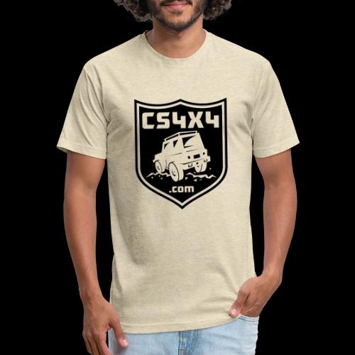 CS4x4 Black Shield - Unisex Poly/Cotton T-Shirt
