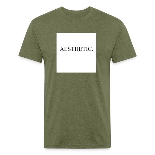 Aesthetic - Men’s Fitted Poly/Cotton T-Shirt