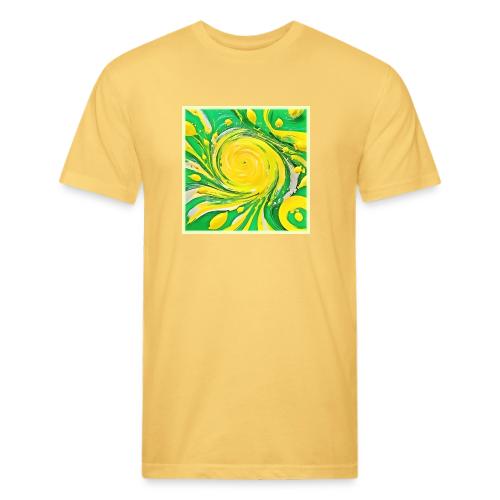 Lemon Tornado Design - Unisex Poly/Cotton T-Shirt