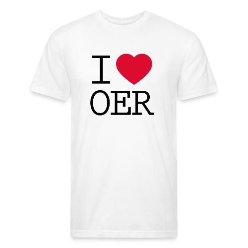I love OER - Unisex Poly/Cotton T-Shirt