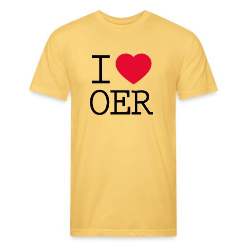 I love OER - Unisex Poly/Cotton T-Shirt