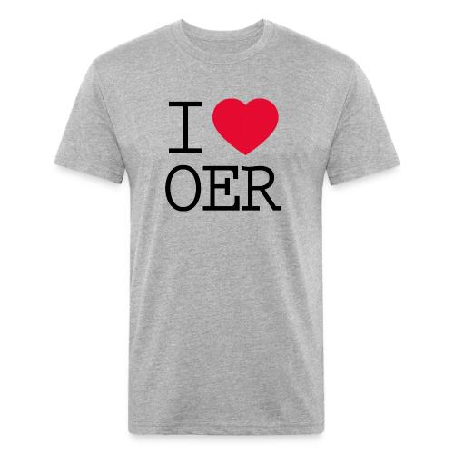 I love OER - Unisex Poly/Cotton T-Shirt