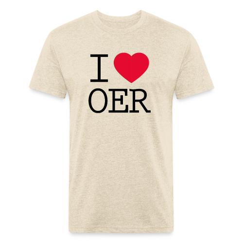 I love OER - Unisex Poly/Cotton T-Shirt