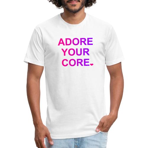 ADORE YOUR CORE - Unisex Poly/Cotton T-Shirt