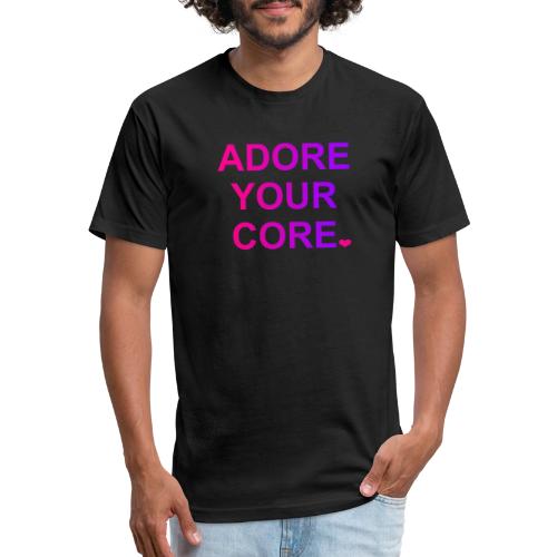 ADORE YOUR CORE - Unisex Poly/Cotton T-Shirt