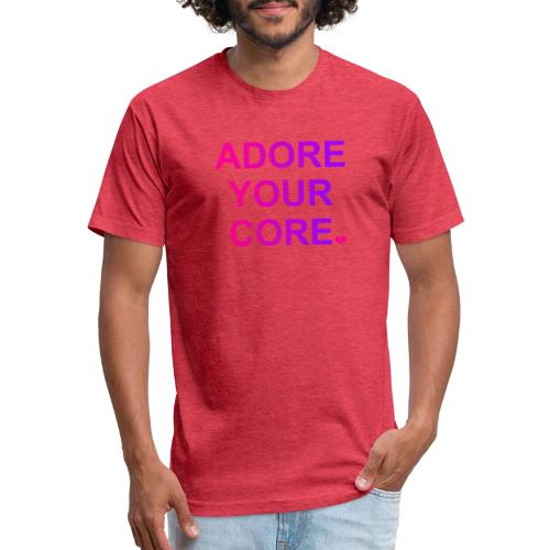 ADORE YOUR CORE - Unisex Poly/Cotton T-Shirt
