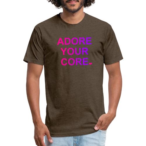 ADORE YOUR CORE - Unisex Poly/Cotton T-Shirt