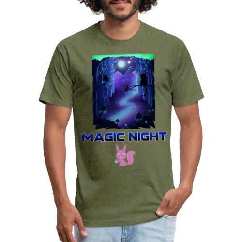 Magic Night - Unisex Poly/Cotton T-Shirt