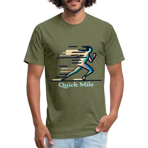 Quick Mile - Unisex Poly/Cotton T-Shirt
