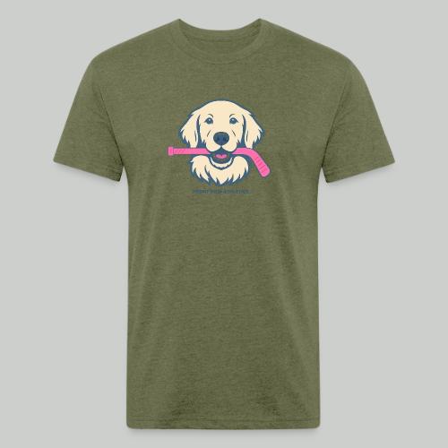 GOLDEN RETRIEVER HOCKEY DOG - Unisex Poly/Cotton T-Shirt