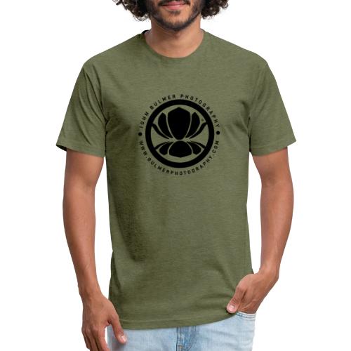 JBP: Leaf Lotus Seal - Men’s Fitted Poly/Cotton T-Shirt