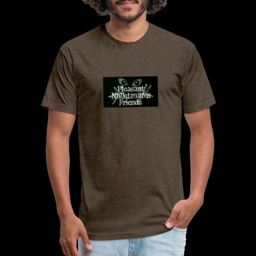 Pleasant Nightmare Friends - Men’s Fitted Poly/Cotton T-Shirt