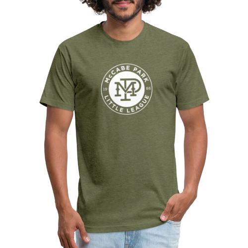 MPLL Logo White - Unisex Poly/Cotton T-Shirt