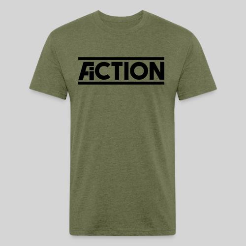 Action Fiction Logo (Black) - Unisex Poly/Cotton T-Shirt