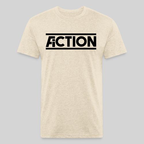 Action Fiction Logo (Black) - Unisex Poly/Cotton T-Shirt