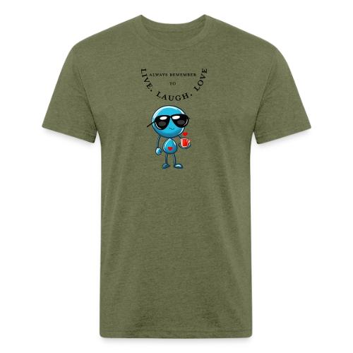 Always Remember to live laugh love - Unisex Poly/Cotton T-Shirt