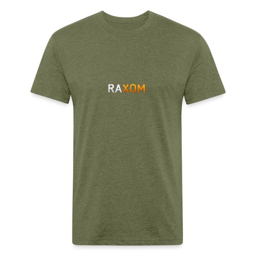 LOGO - Men’s Fitted Poly/Cotton T-Shirt