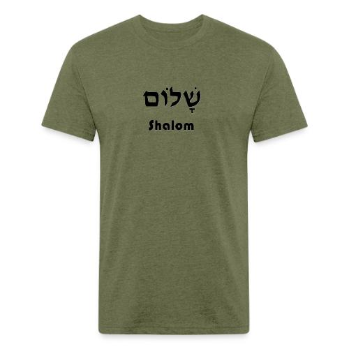 שָׁלוֹם Shalom - Unisex Poly/Cotton T-Shirt