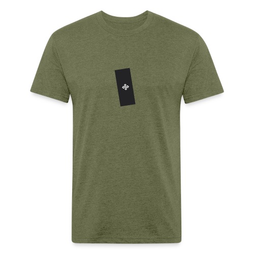 buddhism logo - Men’s Fitted Poly/Cotton T-Shirt