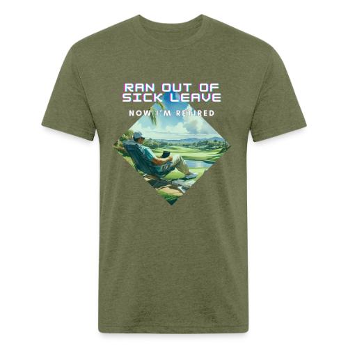 Farewell Office, Hello Greens! - Funny Retirement - Unisex Poly/Cotton T-Shirt