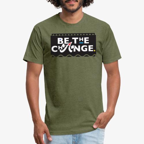 Be The Change (specialty fundraiser) - Men’s Fitted Poly/Cotton T-Shirt