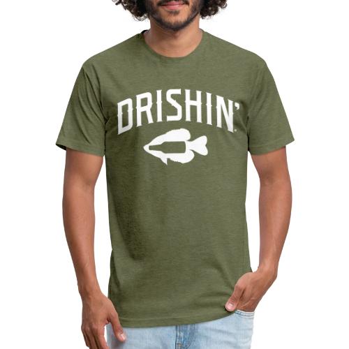 Crappie Drishin' Tee - Unisex Poly/Cotton T-Shirt