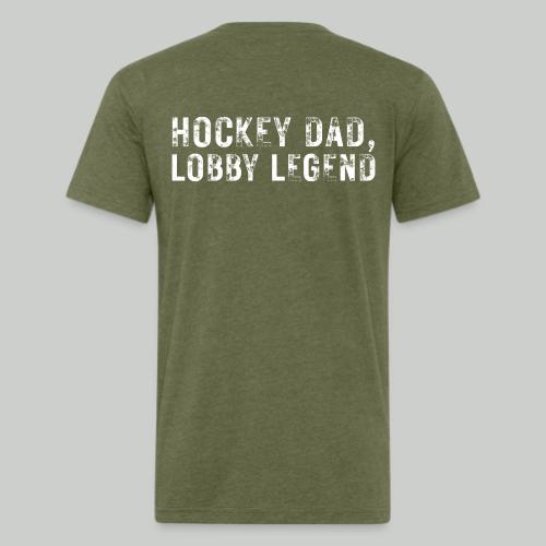 HOCKEY DAD, LOBBY LEGEND - Unisex Poly/Cotton T-Shirt