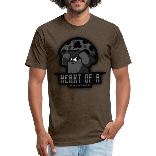 Heart Of A Mushroom - Unisex Poly/Cotton T-Shirt
