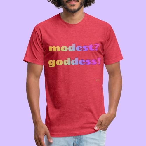 Modest Goddess - Fitted Cotton/Poly T-Shirt by Next Level