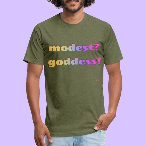 Modest Goddess - Fitted Cotton/Poly T-Shirt by Next Level