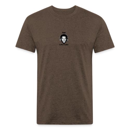 Roger is My Copilot - Men’s Fitted Poly/Cotton T-Shirt
