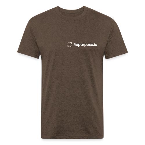 Repurpose.io - Men’s Fitted Poly/Cotton T-Shirt