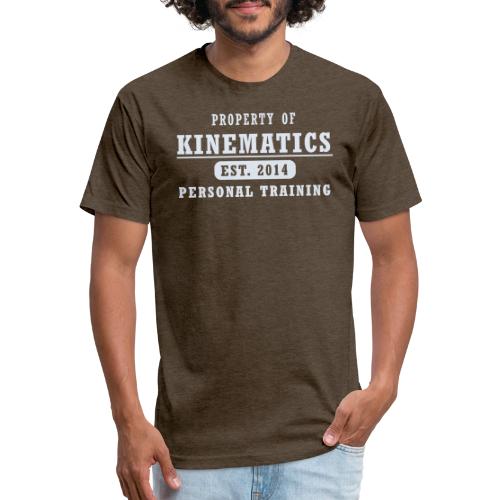Property of light gray - Unisex Poly/Cotton T-Shirt