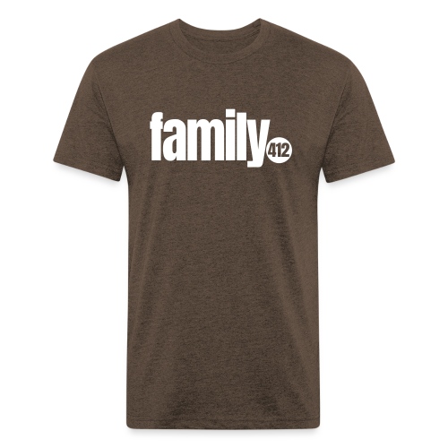 Family412 - Men’s Fitted Poly/Cotton T-Shirt