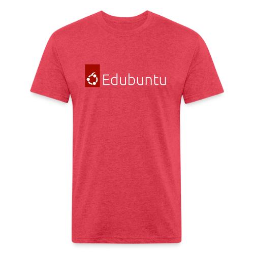 Edubuntu Logo 2023 - White - Unisex Poly/Cotton T-Shirt