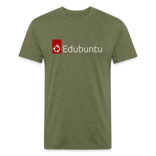 Edubuntu Logo 2023 - White - Unisex Poly/Cotton T-Shirt