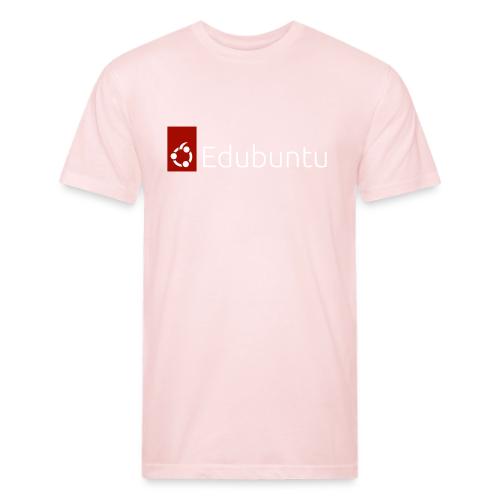 Edubuntu Logo 2023 - White - Unisex Poly/Cotton T-Shirt