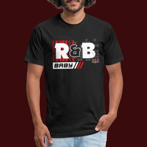 R&B Baby - Men’s Fitted Poly/Cotton T-Shirt